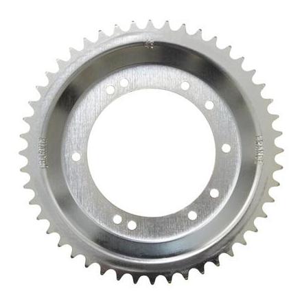 4414 COURONNE CYCLO ADAPTABLE PEUGEOT 103 ROUE ALU GRIMECA 48 DTS (ALESAGE 98mm) 10 TROUS -SELECTION P2R- xxx Info 