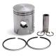 2949 PISTON SCOOT MALOSSI FONTE POUR PEUGEOT 50 TKR, SPEEDFIGHT-PIAGGIO 50 ZIP 2T, TYPHOON, NRG-GILERA 50 STALKER, RUNNER xxx In