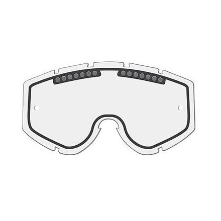 33659 ECRAN LUNETTES-MASQUE CROSS PROGRIP 3235 TRANSPARENT LIGHT SENSITIVE DOUBLE ECRANS - ANTI-BUEE-ANTI-RAYURES-ANTI-U.V. xxx 