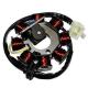 33842 STATOR ALLUMAGE SCOOT ADAPTABLE PEUGEOT 50 VIVACITY 4T, KISBEE 4T-SYM 50 ORBIT 4T (8 POLES - 3 FILS) -P2R- xxx Info P2R (