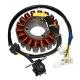 136279 STATOR ALLUMAGE MAXISCOOTER ADAPTABLE APRILIA 125 LEONARDO 1996>2004, SCARABEO 1999>2004 (18 POLES) -SGR- xxx Info 