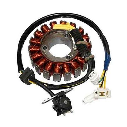 136279 STATOR ALLUMAGE MAXISCOOTER ADAPTABLE APRILIA 125 LEONARDO 1996>2004, SCARABEO 1999>2004 (18 POLES) -SGR- xxx Info 