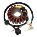 STATOR ALLUMAGE MAXISCOOTER ADAPTABLE APRILIA 125 LEONARDO 1996-2004, SCARABEO 1999-2004 (18 POLES) -SGR-