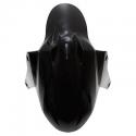 GARDE BOUE SCOOT AV ADAPTABLE MBK 50 NITRO 2013--YAMAHA 50 AEROX 2013- NOIR BRILLANT