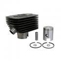 CYLINDRE CYCLO ADAPTABLE PIAGGIO 50 CIAO PX (DIAM 38,40mm - AXE PISTON DIAM 10mm) -P2R-