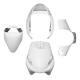 151288 CARROSSERIE-CARENAGE SCOOT ADAPTABLE PIAGGIO 50 ZIP 2000> BLANC BRILLANT (KIT 4 PIECES) -P2R- xxx Info P2R (Motorisé) 