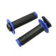 151657 REVETEMENT POIGNEE PROGRIP OFF ROAD 708 TRIPLE DENSITE NOIR-BLEU 115mm (AVEC LOCK ON - LIVRER AVEC 5 EMBOUTS) (PAIRE) (CR