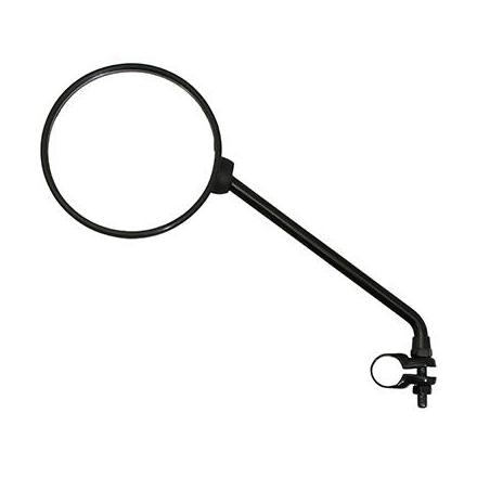 153729 RETROVISEUR CYCLO VICMA UNIVERSEL ROND DIAM 122mm M8-125 A COLLIER NOIR -HOMOLOGUE- -VICMA- xxx Info VICMA 