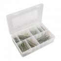 RESSORT PAR COMPRESSION 8 TAILLES (ASSORTIMENT) (BOITE DE 120 PIECES) -P2R-