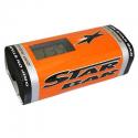 MOUSSE DE GUIDON MOTO CROSS STAR BAR BOOSTER PADS ORANGE AVEC CHRONOMETRE INTEGRE