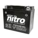 125775 BATTERIE 12V 10Ah YTX12-BS GEL NITRO SANS ENTRETIEN GEL PRET A L'EMPLOI (Lg150xL86xH130) NITRO BATTERIES