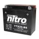 125783 BATTERIE 12V 18Ah YTX20-BS NITRO SANS ENTRETIEN LIVREE AVEC PACK ACIDE (Lg175xL87xH155) NITRO BATTERIES