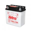 BATTERIE 12V 3 Ah NB3L-A NITRO CONVENTIONNELLE AVEC ENTRETIEN (Lg98xL56xH110mm) (EQUIVALENT YB3L-A)