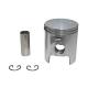 137447 PISTON 50 A BOITE POLINI POUR CYLINDRE FONTE DERBI 50 SENDA 2006>, GPR 2006>-GILERA 50 SMT 2006>, RCR 2006> (MOTEUR DERBI