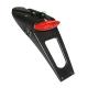 136170 SUPPORT DE PLAQUE-BAVETTE AVEC FEU AR 50 A BOITE-MOTO REPLAY FEU ROUGE A LEDS -HOMOLOGUE CE- xxx Info REPLAY 