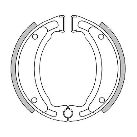 134437 MACHOIRE DE FREIN SCOOT POLINI ORIGINAL POUR MBK 50 STUNT AR, OVETTO AR, X-LIMIT AR-YAMAHA 50 SLIDER AR, NEOS AR, DTR AR-