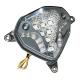 136172 FEU ARRIERE SCOOT ADAPTABLE MBK 50 NITRO 2013>-YAMAHA 50 AEROX 2013> TRANSPARENT A LEDS AVEC CLIGNOTANTS -REPLAY- xxx I