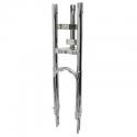 FOURCHE CYCLO ADAPTABLE PEUGEOT 103 MVL, VOGUE CHROME -SELECTION P2R-