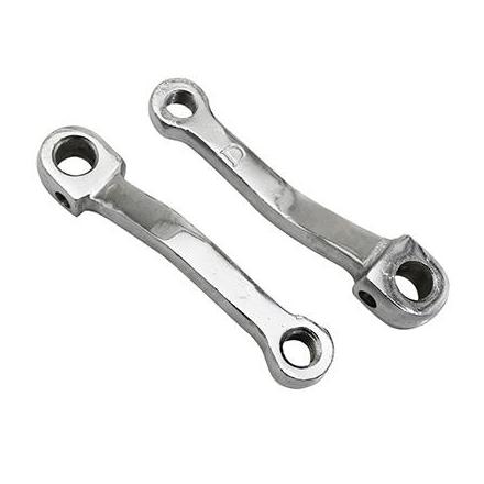 156212 MANIVELLE CYCLO ADAPTABLE GAUCHE + DROIT (ENTRAXE 130 mm) ACIER CHROME (PAIRE) xxx Info 