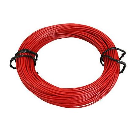 157669 FIL ELECTRIQUE 7-10 (0,50mm) ROUGE (50M) -SELECTION P2R- xxx Info 