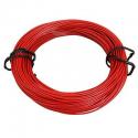 FIL ELECTRIQUE 0,50mm2 7-10 MULTIBRIN ROUGE (50M) -SELECTION P2R-