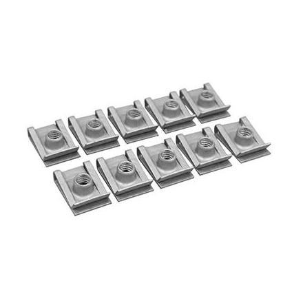 157534 AGRAFE-ECROU TOLE CARROSSERIE DIAM 6mm (SACHET 10 PIECES) -P2R- xxx Info P2R (Motorisé) 