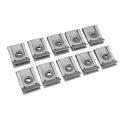 AGRAFE-ECROU TOLE CARROSSERIE DIAM 5mm - LARG 15mm - LONG 21mm (SACHET DE 10 PIECES) -P2R-