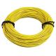 157677 FIL ELECTRIQUE 9-10 (0,75mm) JAUNE (50M) -SELECTION P2R- xxx Info 