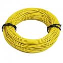 FIL ELECTRIQUE 0,75mm2 9-10 MULTIBRIN JAUNE (50M) -SELECTION P2R-