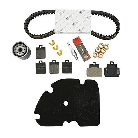 158259 KIT ENTRETIEN MAXISCOOTER ORIGINE PIAGGIO 125 MP3 2006> (AVEC GUIDES VARIATEUR) -1R000384- xxx Info PIAGGIO 