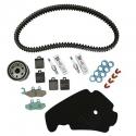 KIT ENTRETIEN MAXISCOOTER ORIGINE PIAGGIO 500 MP3 2010-2013 (AVEC GUIDES VARIATEUR) -1R000376-