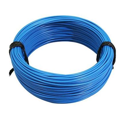 157679 FIL ELECTRIQUE 12-10 (1,00mm) BLEU (50M) -SELECTION P2R- xxx Info 