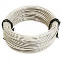 FIL ELECTRIQUE 1,00mm2 12-10 MULTIBRIN BLANC (50M) -SELECTION P2R-