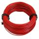 157681 FIL ELECTRIQUE 12-10 (1,00mm) ROUGE (50M) -SELECTION P2R- xxx Info 