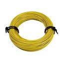 FIL ELECTRIQUE 1,00mm2 12-10 MULTIBRIN JAUNE (50M) -SELECTION P2R-