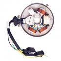 STATOR ALLUMAGE CYCLO ADAPTABLE PEUGEOT 103 ELECTRONIQUE 12V AVEC CAPTEUR ET PLATINE -P2R-