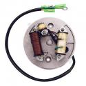 STATOR ALLUMAGE CYCLO ADAPTABLE MBK ELECTRONIQUE TYPE MORIYAMA AVEC PLATINE -P2R-