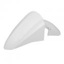 GARDE BOUE SCOOT AV ADAPTABLE PEUGEOT 50 KISBEE BLANC BRILLANT -P2R-