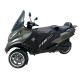 148309 TABLIER COUVRE JAMBE TUCANO POUR PIAGGIO 125 MP3 2006>, 250 MP3 2008>, 300 MP3 2012>, 400 MP3 2008>, 500 MP3 2010> CONVIE