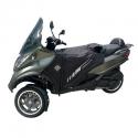 TABLIER COUVRE JAMBE TUCANO POUR PIAGGIO 125 MP3 2006-, 250 MP3 2008-, 300 MP3 2012-, 400 MP3 2008-, 500 MP3 2010- CONVIENT POUR