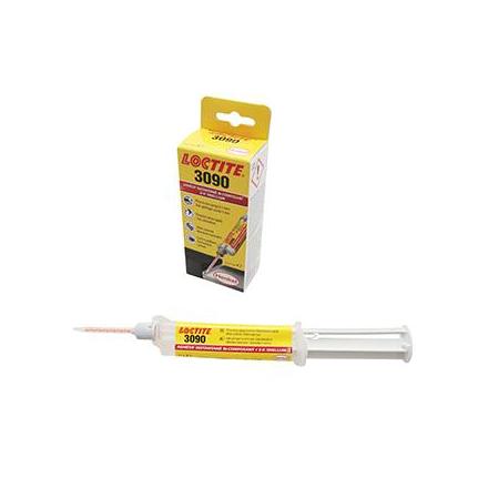 150285 COLLE BI-COMPOSANTS LOCTITE 3090 AVEC RATTRAPAGE DE JEU JUSQU'A 5 MM (SERINGUE 11 g) xxx Info MALOSSI 