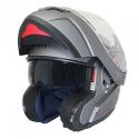 CASQUE INTEGRAL MODULABLE MT ATOM SV DOUBLE ECRANS UNI TITANE MAT XS