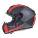 149631 CASQUE INTEGRAL MT RAPIDE OVERTAKE GRIS-ROUGE MAT XL (CALOTTE FIBRE SIMPLE ECRAN PINLOCK READY) xxx Info MT 