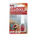 BLOC PRESSE-FIXE LOCTITE 648 A RESISTANCE ELEVEE ET HAUTES TEMPERATURES POUR FIXATION ROULEMENT BAGUES CHEMISE (BURETTE 5 ML SOU