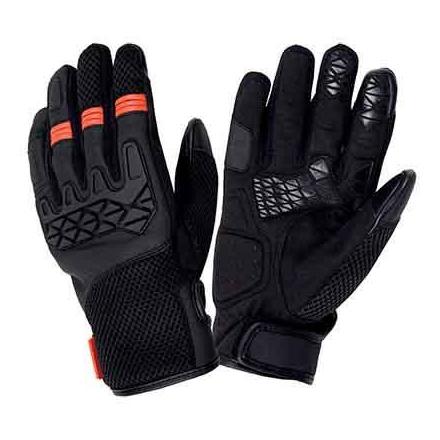 141624 GANTS PRINTEMPS-ETE TUCANO DOGON NOIR-ORANGE T10 (L) (HOMOLOGUE EN13594) (COMPATIBLE ECRAN TACTILE) xxx Info TUCANO URB