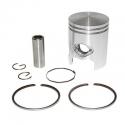 PISTON SCOOT ADAPTABLE CPI 50 GTR-KEEWAY (AXE DE 12 - 2 SEGMENTS 1,5mm) -P2R QUALITE PREMIUM-