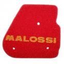 MOUSSE FILTRE A AIR SCOOT MALOSSI POUR APRILIA 50 RALLY, SR, GULLIVER, SONIC ROUGE