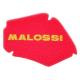 143305 MOUSSE FILTRE A AIR SCOOT MALOSSI POUR PIAGGIO 50 LIBERTY 4T 2009>, ZIP 4T 2000>-APRILIA 50 SCARABEO 4T 2010> ROUGE xxx 