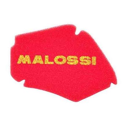 143305 MOUSSE FILTRE A AIR SCOOT MALOSSI POUR PIAGGIO 50 LIBERTY 4T 2009>, ZIP 4T 2000>-APRILIA 50 SCARABEO 4T 2010> ROUGE xxx 