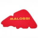 MOUSSE FILTRE A AIR MAXISCOOTER MALOSSI POUR PIAGGIO 125 LIBERTY 4T 2000- ROUGE